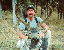 Don Biggs with a 4x4 Blacktail