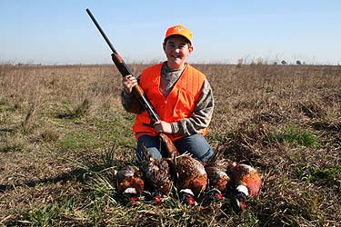 Alec Nogara Pheasant Hunting