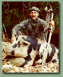 Demetrius Nogara with a Wild Hog